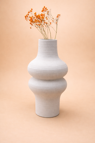 Wazon ceramiczny Nowoczesny Biały