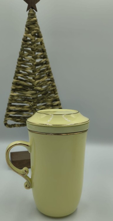 Kubek z ceramicznym zaparzaczem 225ml