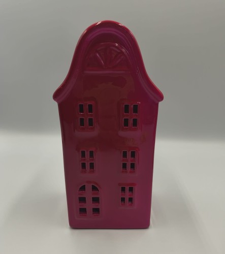 Ceramiczna Kamienica Fuksja LED