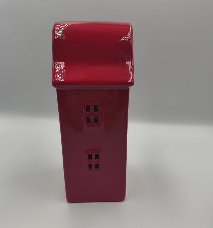 Ceramiczna Kamienica Fuksja LED