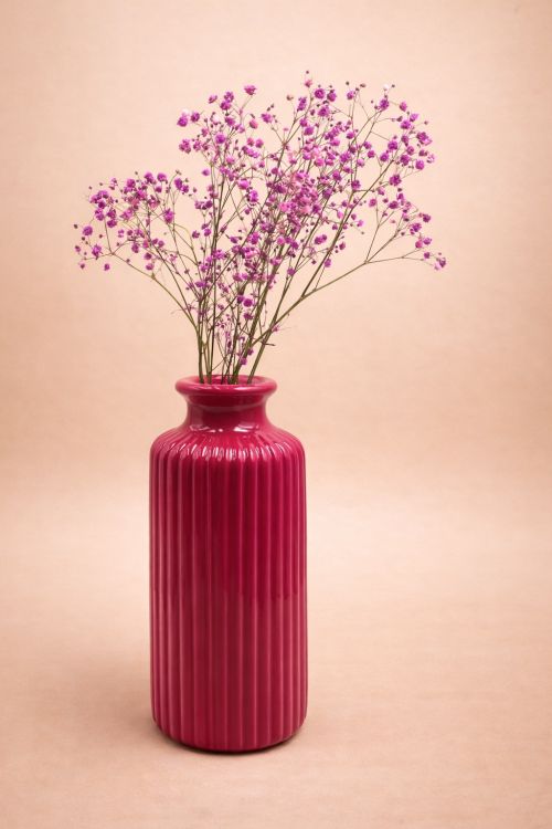 Wazon Ceramiczny Fuksja